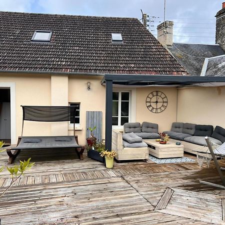 Les Palmiers Bed & Breakfast Bayeux Bagian luar foto